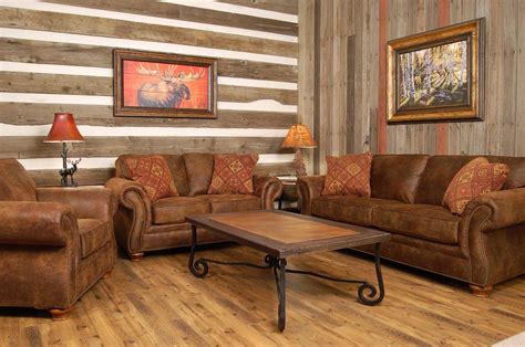 Rustic Living Room Furniture Sets Contemporary Rustic