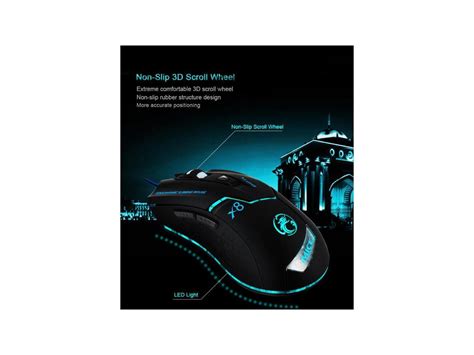Imice X8 3200dpi Led Optical 6d Usb Wired Game Gaming Mouse Gamer For