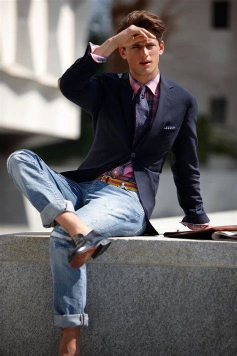 15 Chic Jeans And A Blazer Outfits For Men Styleoholic