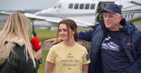Maisie Williams Dolphin Project