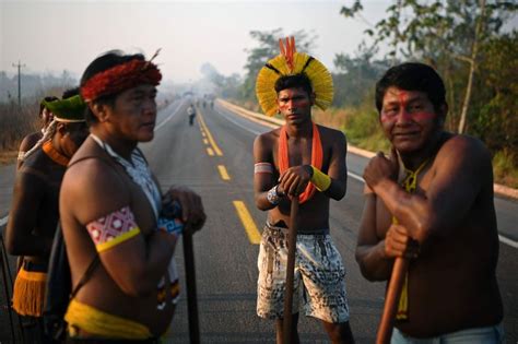 Photos Indigenous Tribe Blocks Key Brazil Grains Export Route News