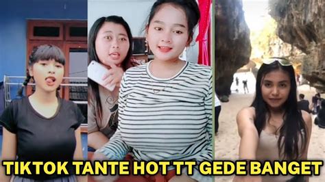Tiktok Hot Tante Tt Nya Gede Banget Enak Dikenyot Youtube