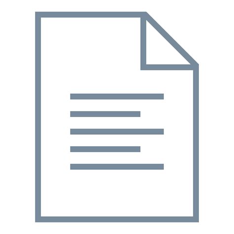 Document File Icon Transparent Png Svg Vector File