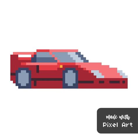 Carro Pixel Art