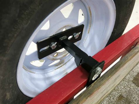 Automotive For Heavy Duty Utility Trailer Spare Tire Mount Wheel