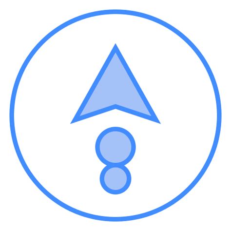 Navigate Generic Blue Icon