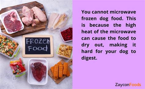 Can You Microwave Dog Food Zaycon Foods