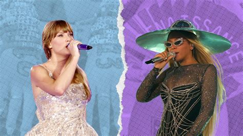 Beyoncé e Taylor Swift estão a fazer tournées monumentais em Qual é a maior Os números