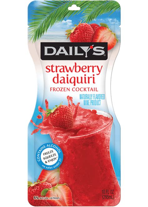 Dailys Pouches Strawberry Total Wine And More