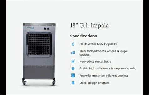 Metal Cambreeze 20 Impala Desert Air Cooler At Best Price In