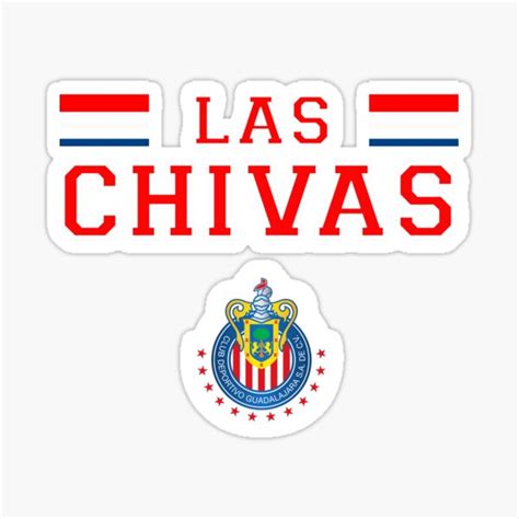 Las Chivas De Guadalajara Sticker For Sale By Masterbones Redbubble