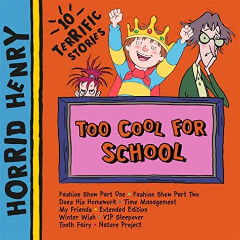 Horrid Henry Too Cool For School By Lucinda Whiteley Audiobook