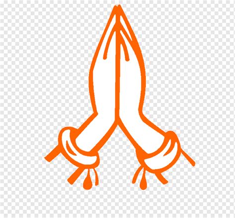 Namaste Computer Icons Hand Prayer Hand Orange Desktop Wallpaper