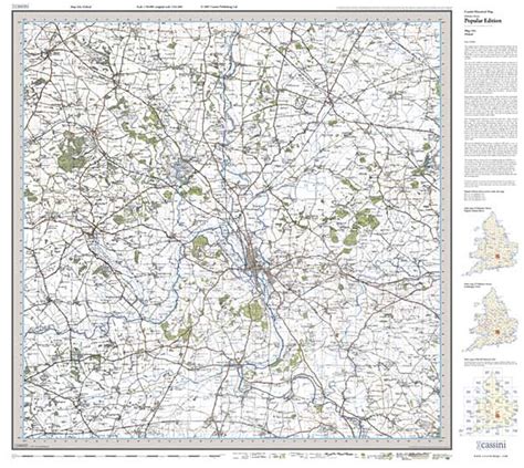 Popular Edition 164 Oxford Cassini Maps Shopping Cart