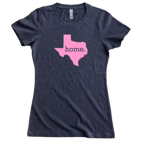 Texas Home State T-Shirt Women's Tee PINK EDITION Sizes
