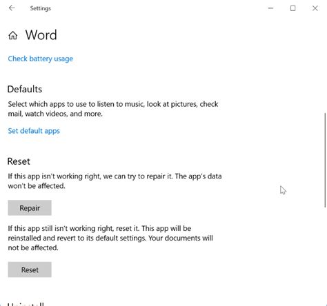 You can also let employees reset their own passwords. Reset & Repair Individual Office 365 Apps In Windows 10