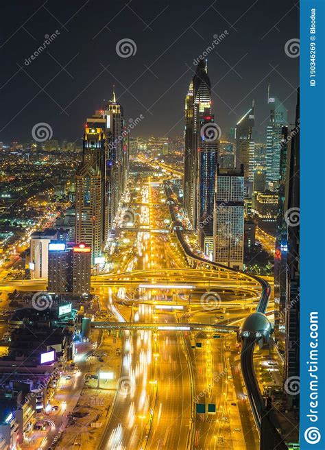 Aerial View Of Dubai Stock Image Image Of Travel Construction 190346269