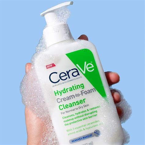 Cerave Cream To Foam Cleanser Cerave 150ml Acne Foaming Cream