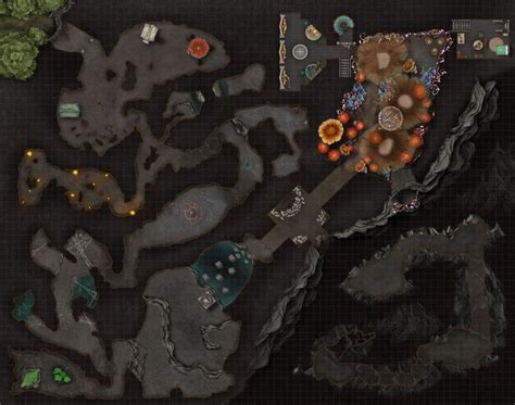 Passage To The Underdark 79x62 Inkarnate Create Fantasy Maps Online