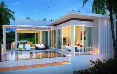 Koh Samui Property For Sale Contemporary Modern Ocean View Villas