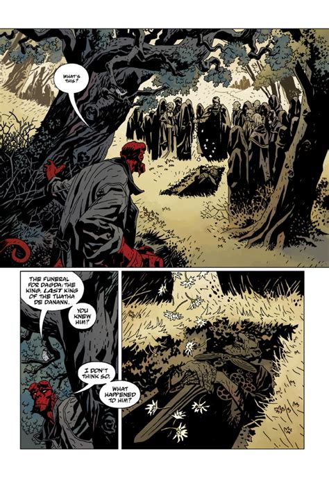 Hellboy The Wild Hunt 1 Profile Dark Horse Comics