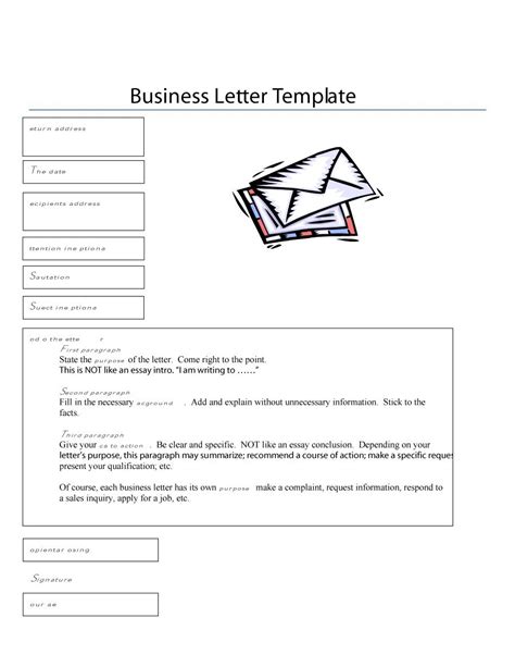 Pass your mouse over the different areas of it to find out more information. Formal Business Letter Format Templates - Sample, Example - Template Section