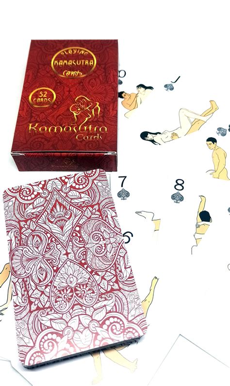 Kamasutra Sex Positions Printed Playing Cards 54 Etsy