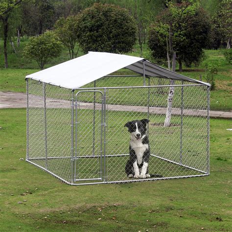 Do you have a waterproof timber dog kennel for. PawHut Outdoor Pet Kennel With Cover|Aosom.ca