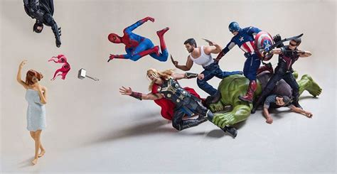 Amusing Secret Lives Of Superheroes With Hot Toys Action Figures