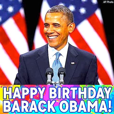 Barack Obamas Birthday Celebration Happybdayto