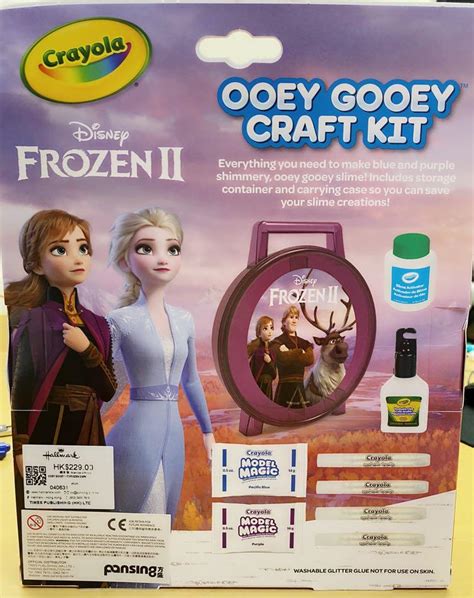 Frozen Crayola Ooey Gooey Craft Kit 興趣及遊戲 玩具 And 遊戲類 Carousell