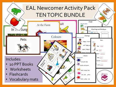 Eal Esl Newcomer Activity Bundle Teaching Resources