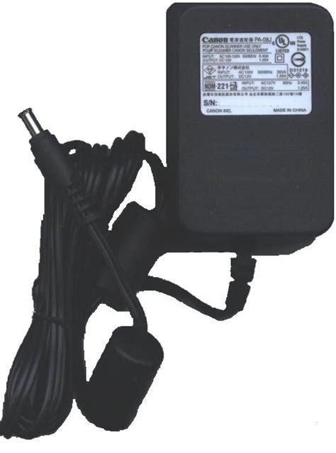 Here's a quick list of a few useful software products for pcs that are just that — free. Canon PA-08J AC Adapter 12V 1.25A Power Supply Fits ...