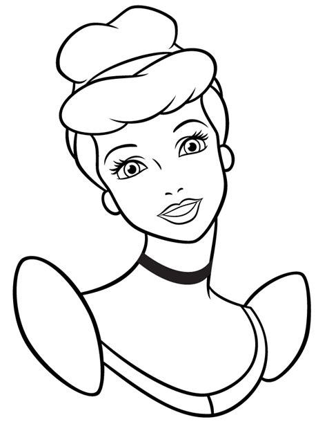 Colouring disney princess elsa and anna colouring book disney frozen colouring pages for kids. Disney Princess Cinderella Coloring Pages - Coloring Home