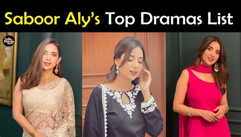 Saboor Aly Drama List Recent And Top Dramas Showbiz Hut