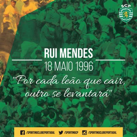 Последние твиты от rui mendes (@rui_jmendes). Sporting CP on Twitter: "Faz hoje 19 anos que Rui Mendes ...