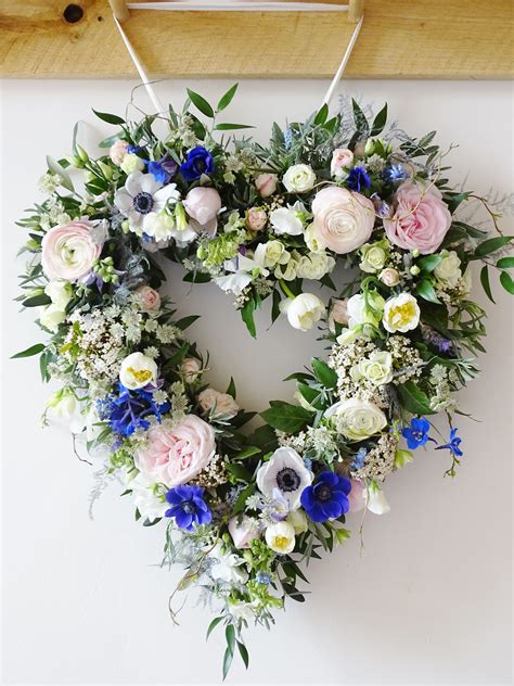 Romantic Scented Heart Shaped Wedding Wreath Heart Wreath Wedding