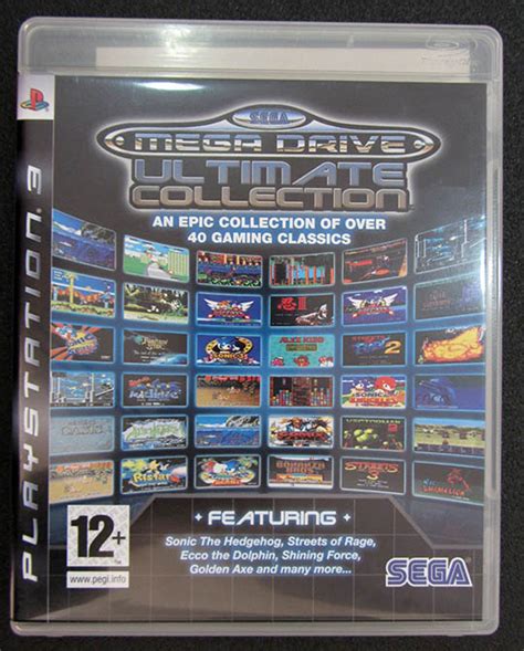 Sega Mega Drive Ultimate Collection Ps3 Seminovo Play
