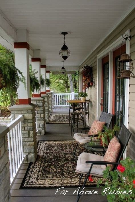 25 Beautiful Porch And Patio Designs Front Porch Decorating Patio