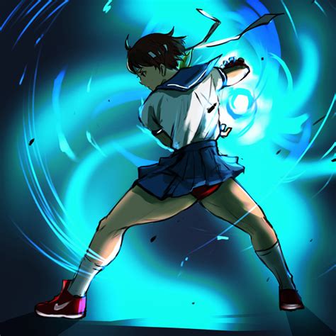 6maker Kasugano Sakura Capcom Nike Street Fighter Street Fighter