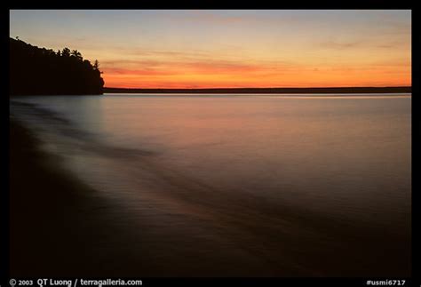 Picturephoto Sunset Over Lake Superior Pictured Rocks National
