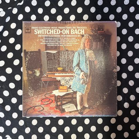 Walter Carlos Switched On Bach Lp 1968 Columbia Records Etsy