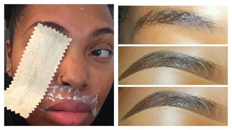 The Perfect Eyebrow Tutorial Using Wax To Groom And Reshape Youtube