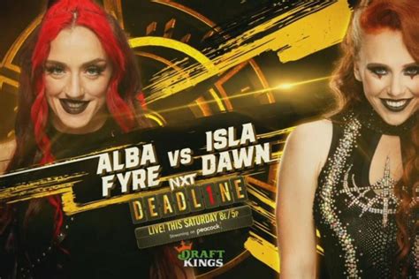 Isla Dawn Uses Witchcraft To Top Alba Fyre At Nxt Deadline