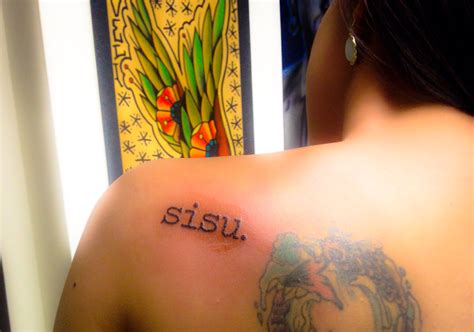 Maybe you would like to learn more about one of these? SISU tattoo - Finnish Tattoo :) | ink | Pinterest