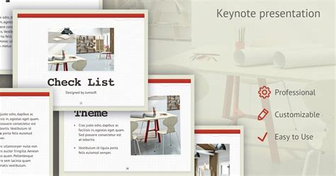 Item Check List Keynote Template Shared By G4ds