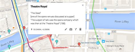 Theatre Royal Mapping Dubliners Project