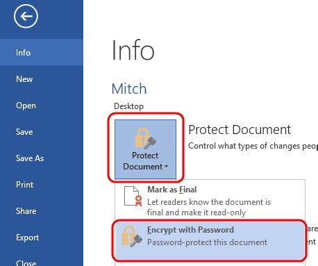 How to unlock word document for editing, tutorial, step by step. Word 2016: Password Protect Document File