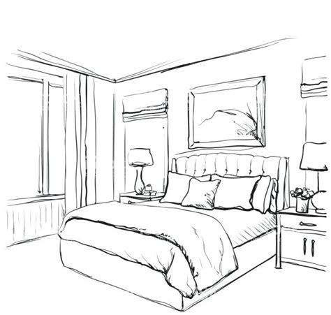 A Bed Drawing At Explore Collection Of A Bed Drawing