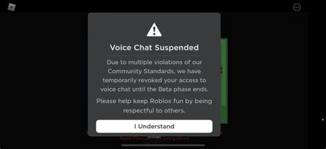I Got Vc Banned Until Beta Ends Rrobloxhelp